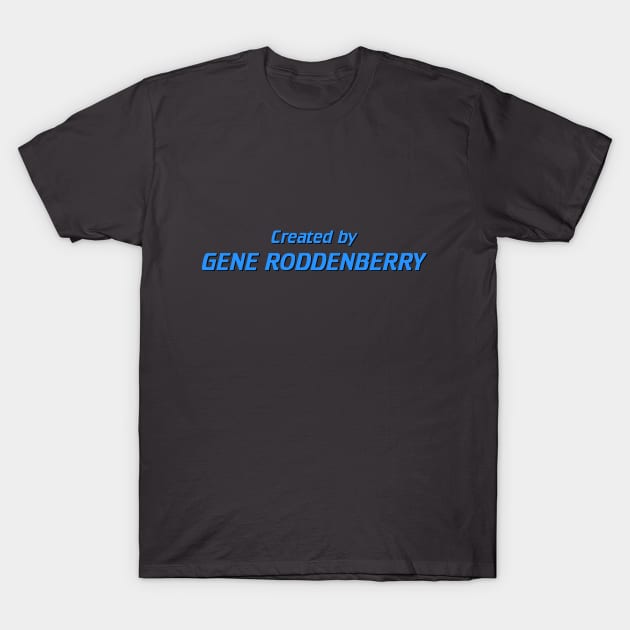 Gene Roddenberry T-Shirt by SullustSupplies